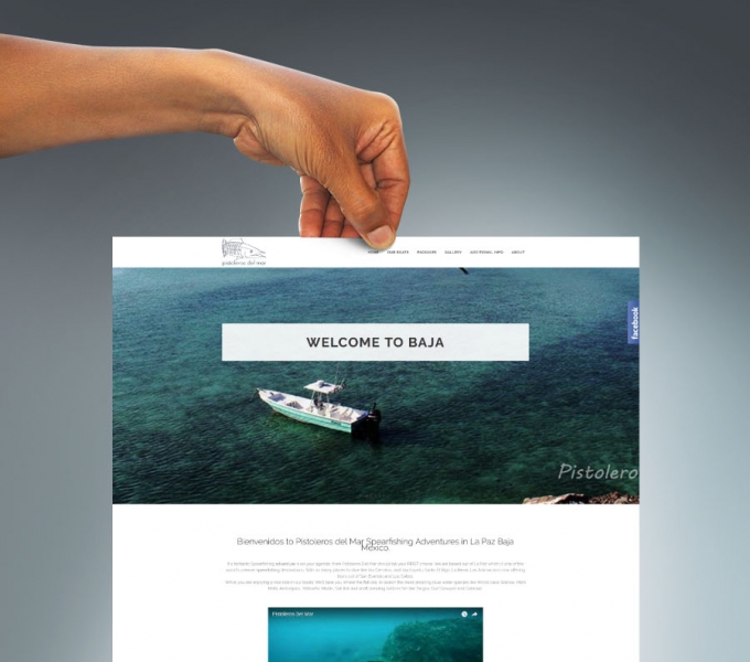 Baja adventure tours website