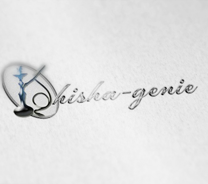 Shisha Genie logo design