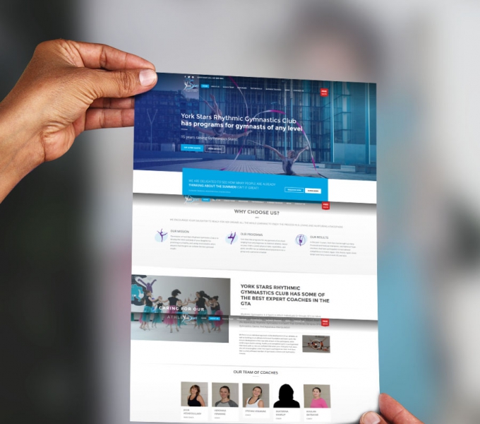 Yorkstars website